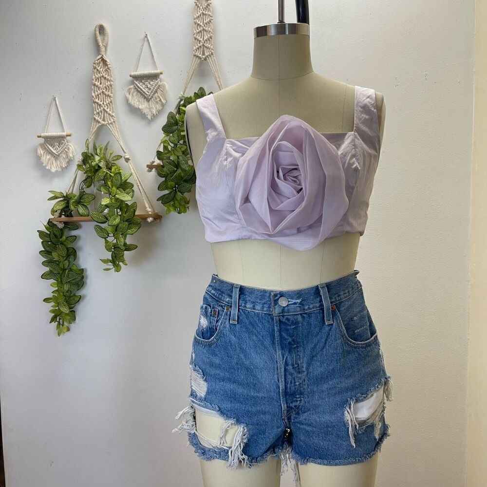 Free People Tank Flower Blouse